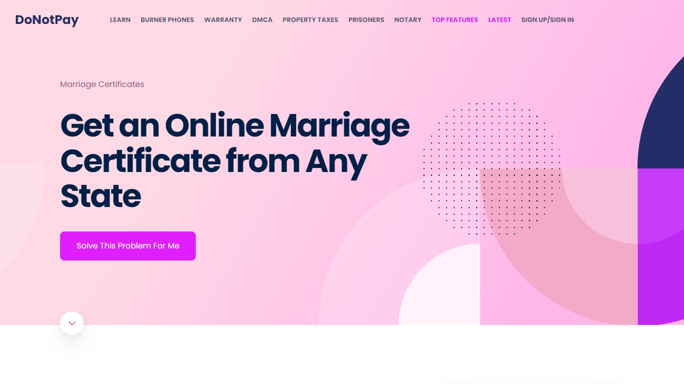 Order Your Marriage Certificate Copy Online [7 Easy Steps] - DoNotPay